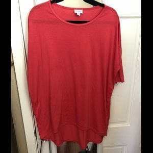 Coral pink Medium LulaRoe Irma